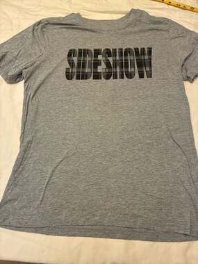 Boxercraft Sideshow Collectibles Grey Plaid Graphic T-Shirt